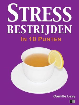 cover image of Stress bestrijden in 10 punten